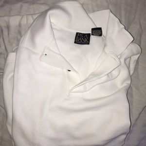 Jos. A Bank white polo t